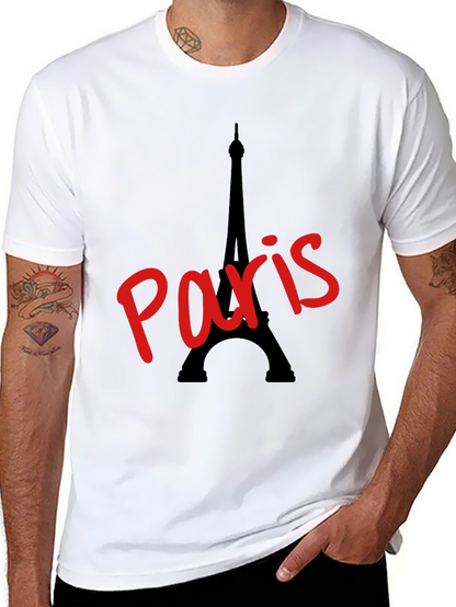 Paris Eiffel Tower Graphic T-Shirt
