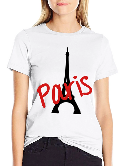 Paris Eiffel Tower Graphic T-Shirt