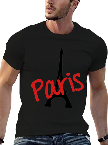 Paris Eiffel Tower Graphic T-Shirt