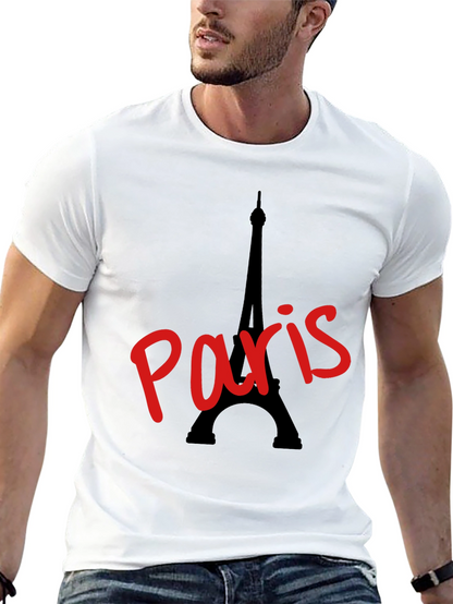 Paris Eiffel Tower Graphic T-Shirt