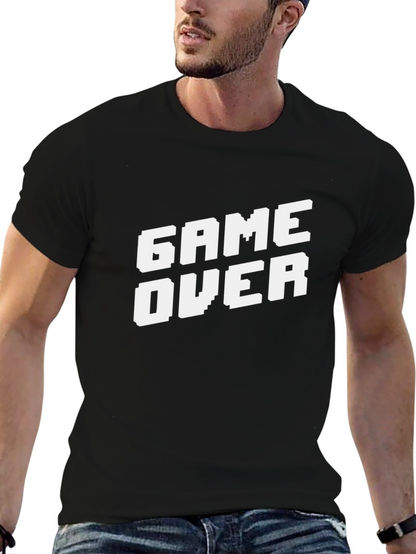 Game Over Pixelated T-Shirt - Gamer Style