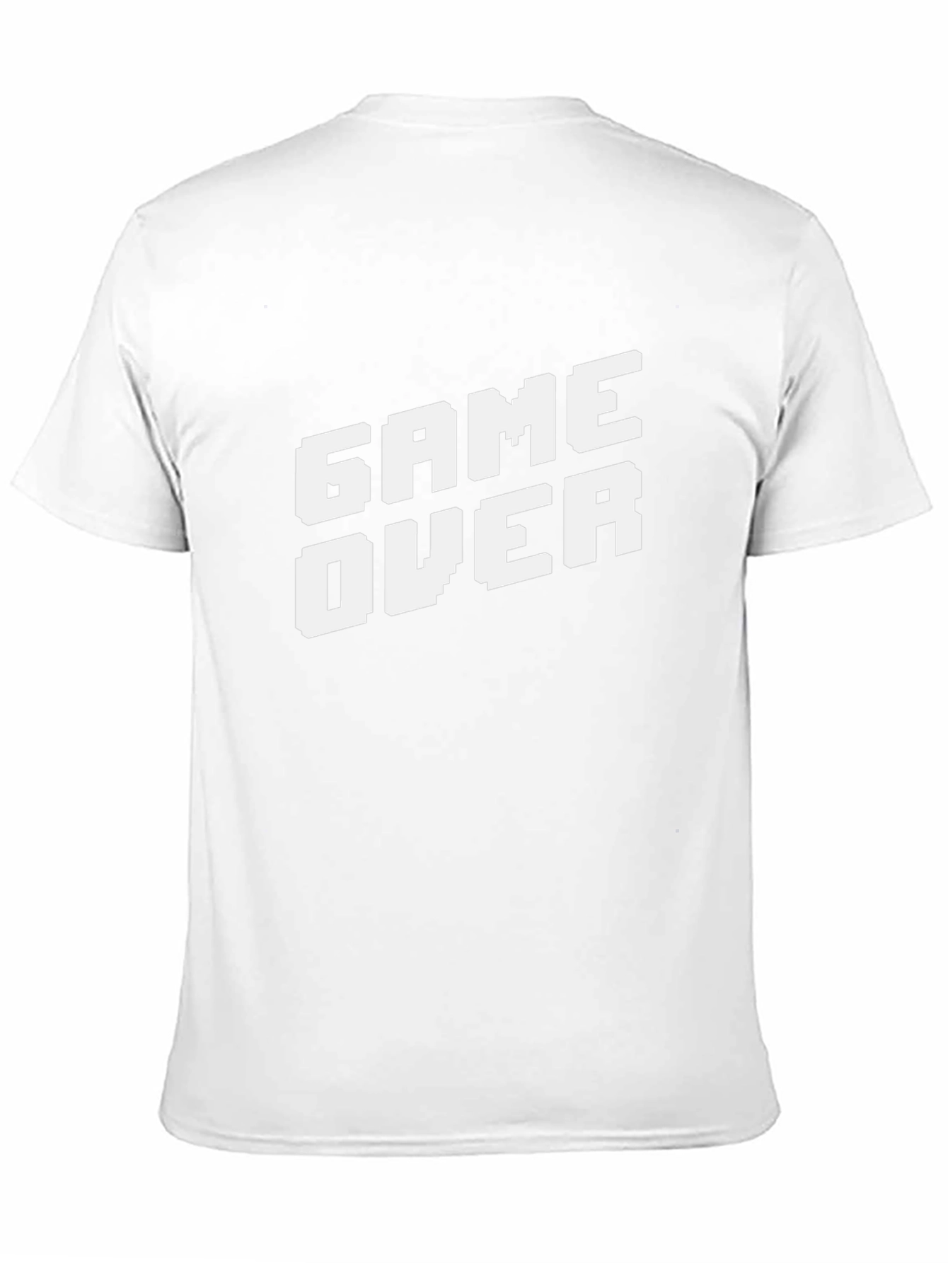Game Over Pixelated T-Shirt - Gamer Style