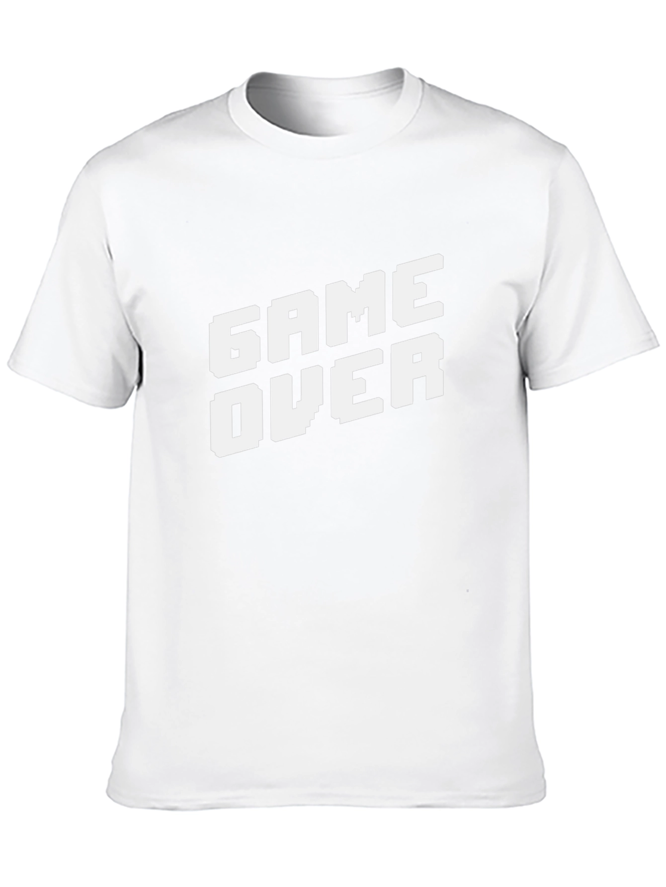 Game Over Pixelated T-Shirt - Gamer Style