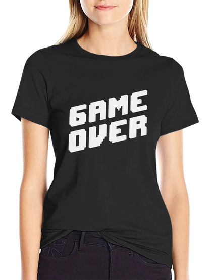 Game Over Pixelated T-Shirt - Gamer Style