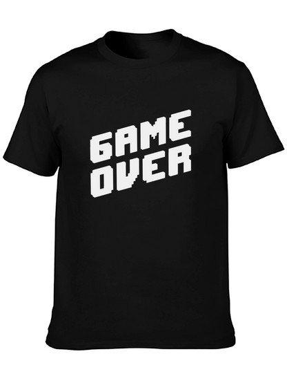 Game Over Pixelated T-Shirt - Gamer Style