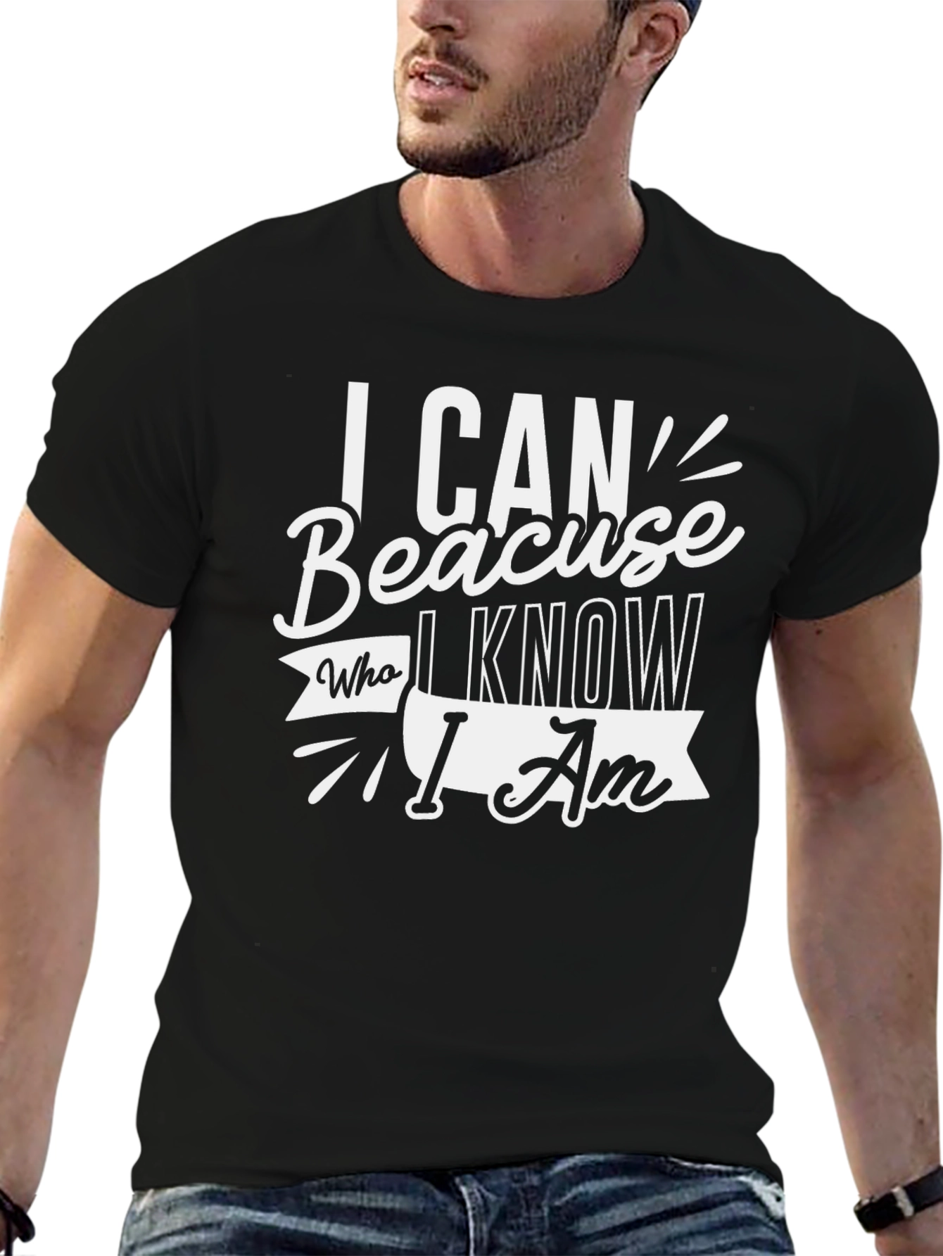 Motivational I Can Because T-Shirt