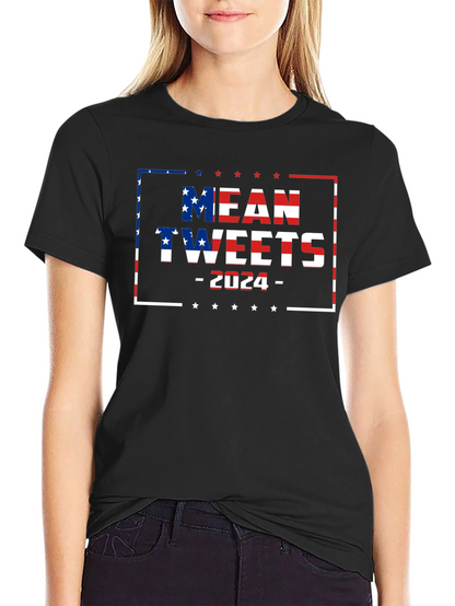 Mean Tweets 2024 Political Graphic T-Shirt