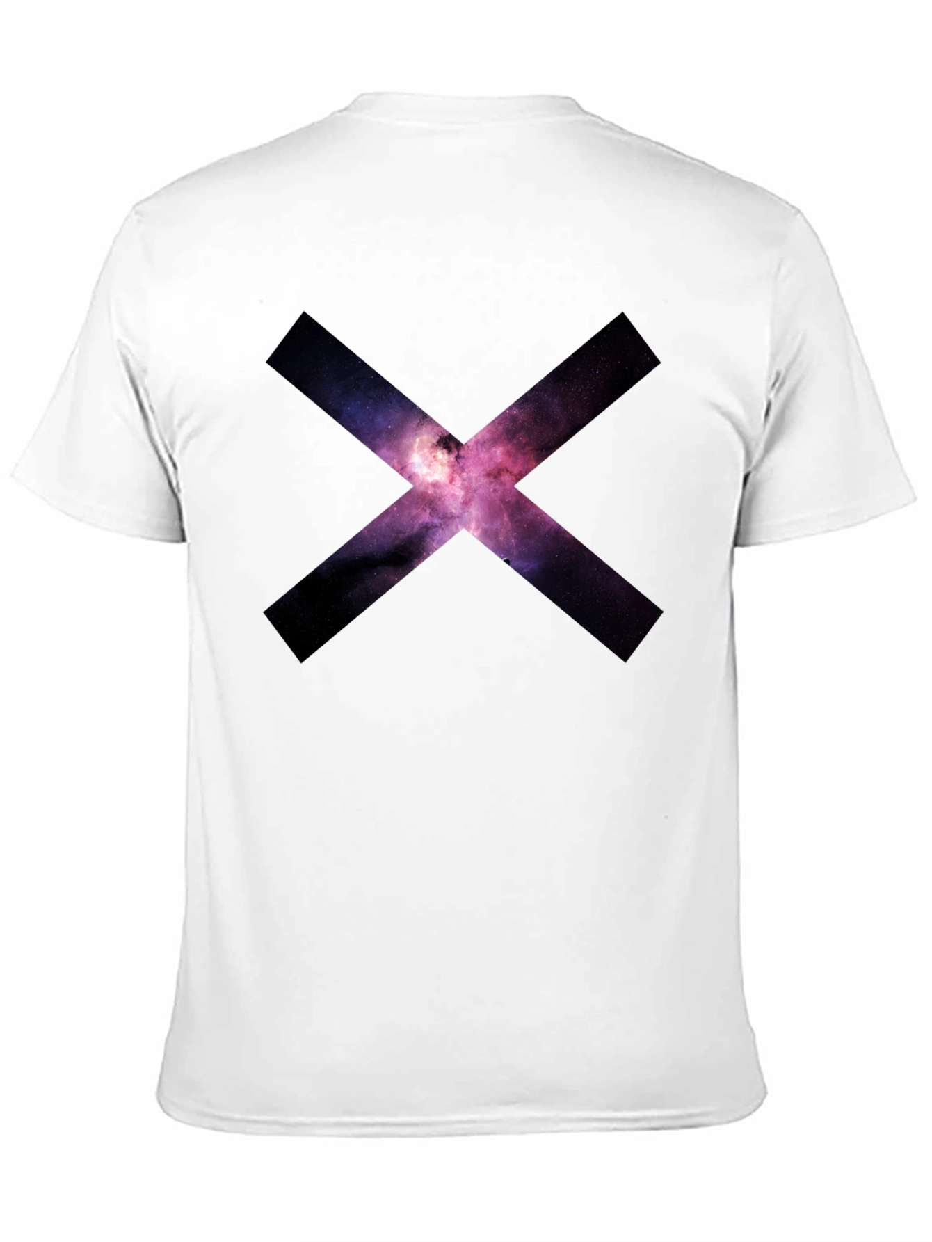 Galaxy X Graphic Black T-Shirt