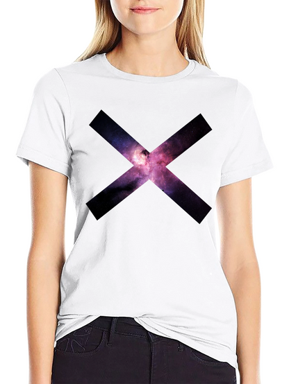 Galaxy X Graphic Black T-Shirt