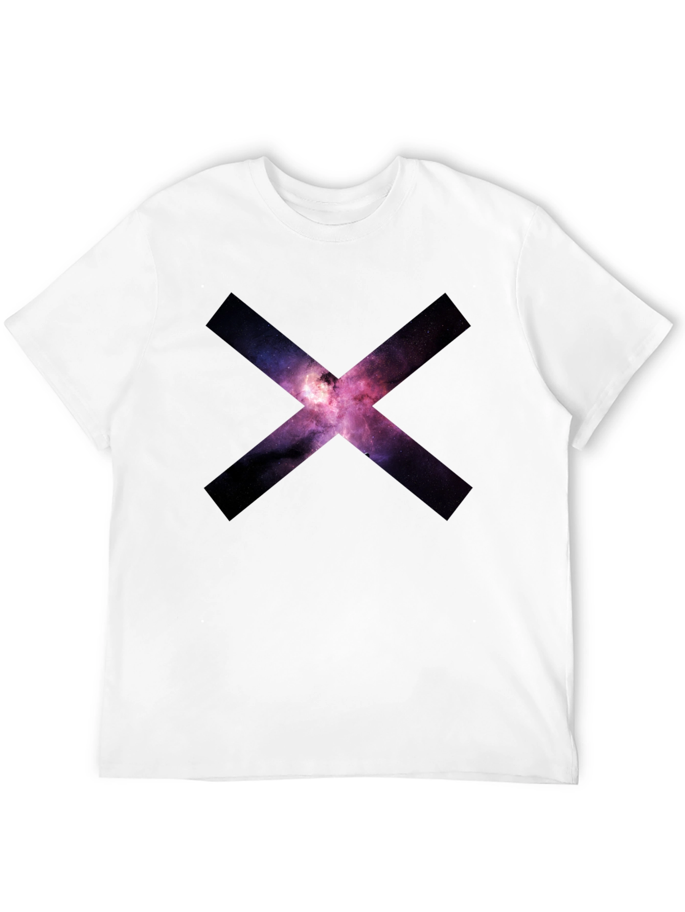Galaxy X Graphic Black T-Shirt