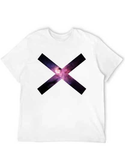 Galaxy X Graphic Black T-Shirt