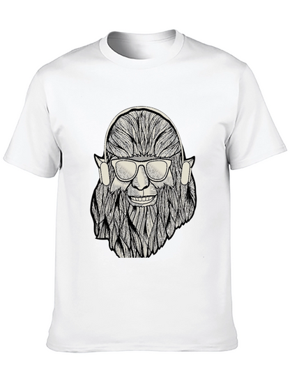 Bigfoot DJ T-Shirt - Funny Sasquatch Rave Party Tee