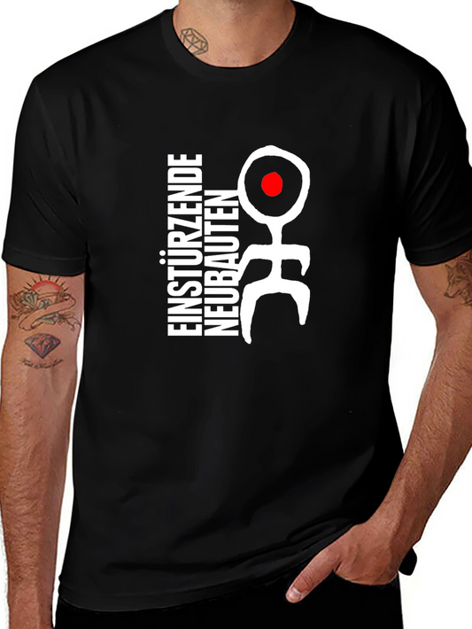 Einstürzende Neubauten Graphic Tee - Black Cotton