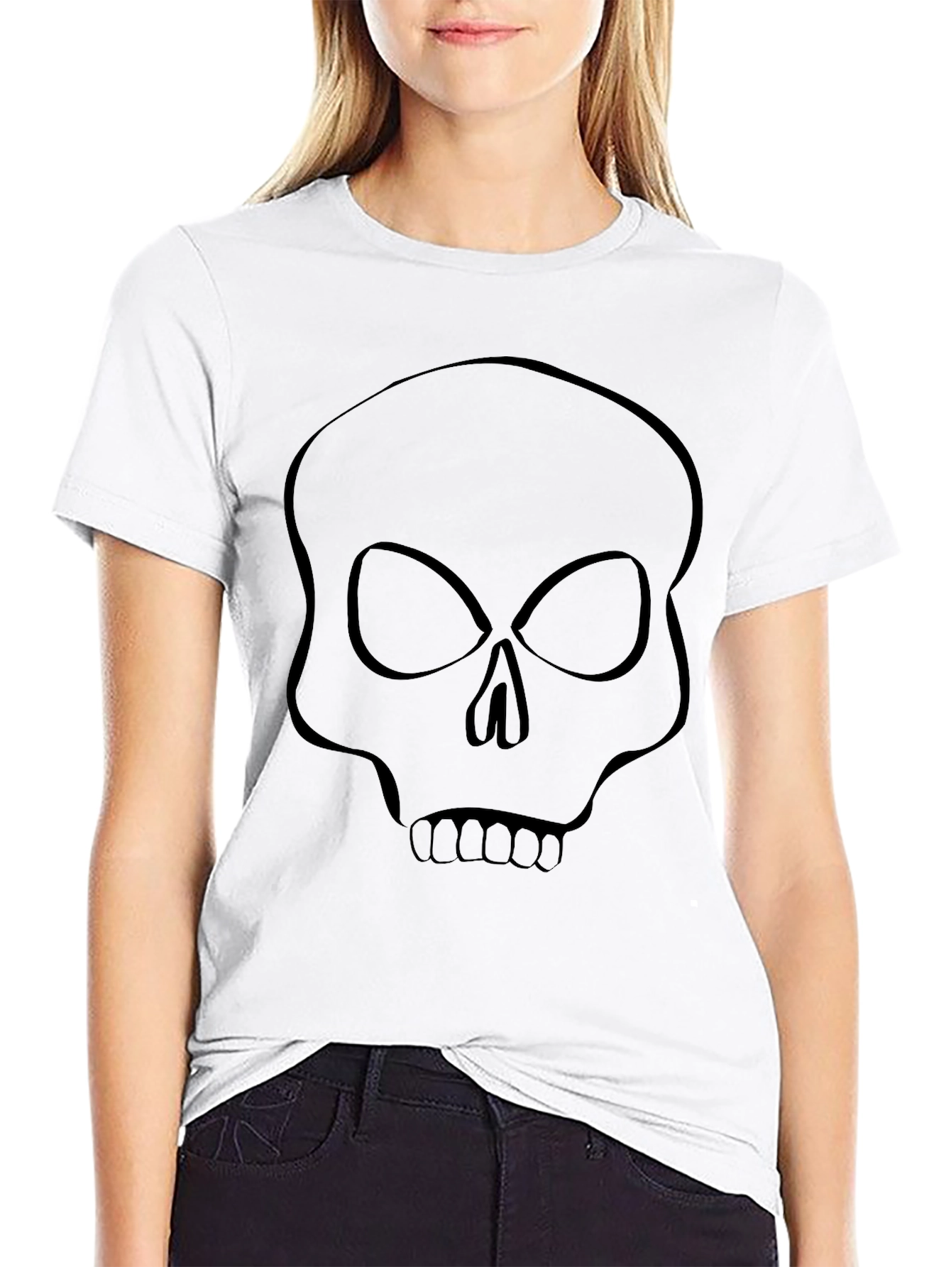 Skull Graphic Black T-Shirt - Mens Fashion