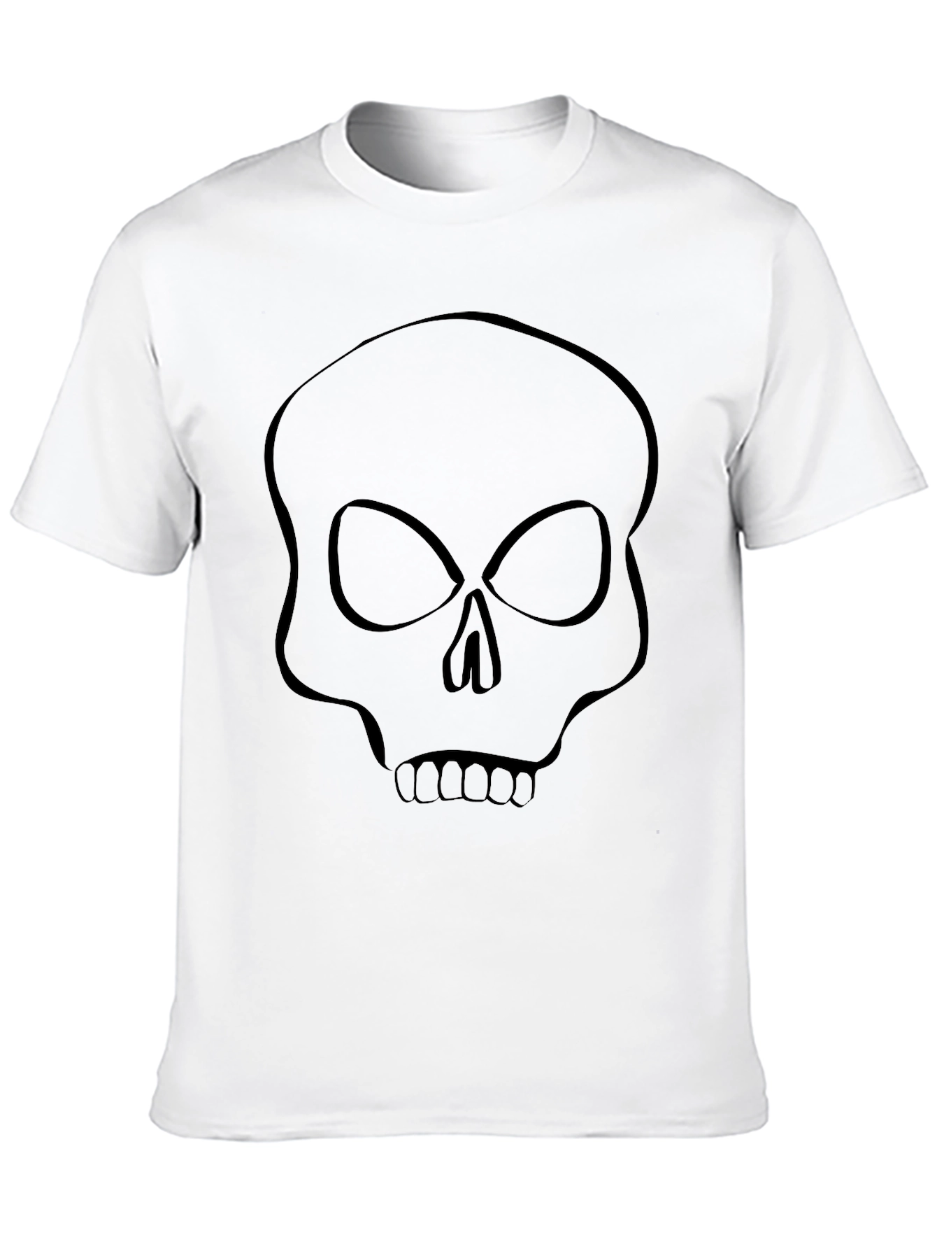 Skull Graphic Black T-Shirt - Mens Fashion
