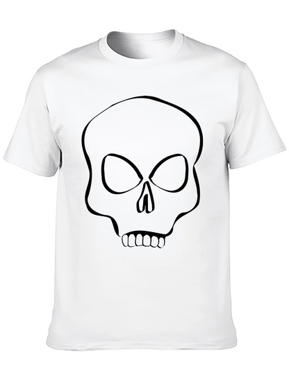 Skull Graphic Black T-Shirt - Mens Fashion