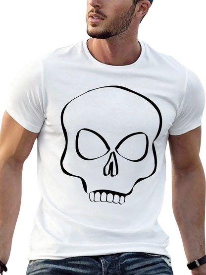 Skull Graphic Black T-Shirt - Mens Fashion