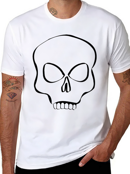Skull Graphic Black T-Shirt - Mens Fashion