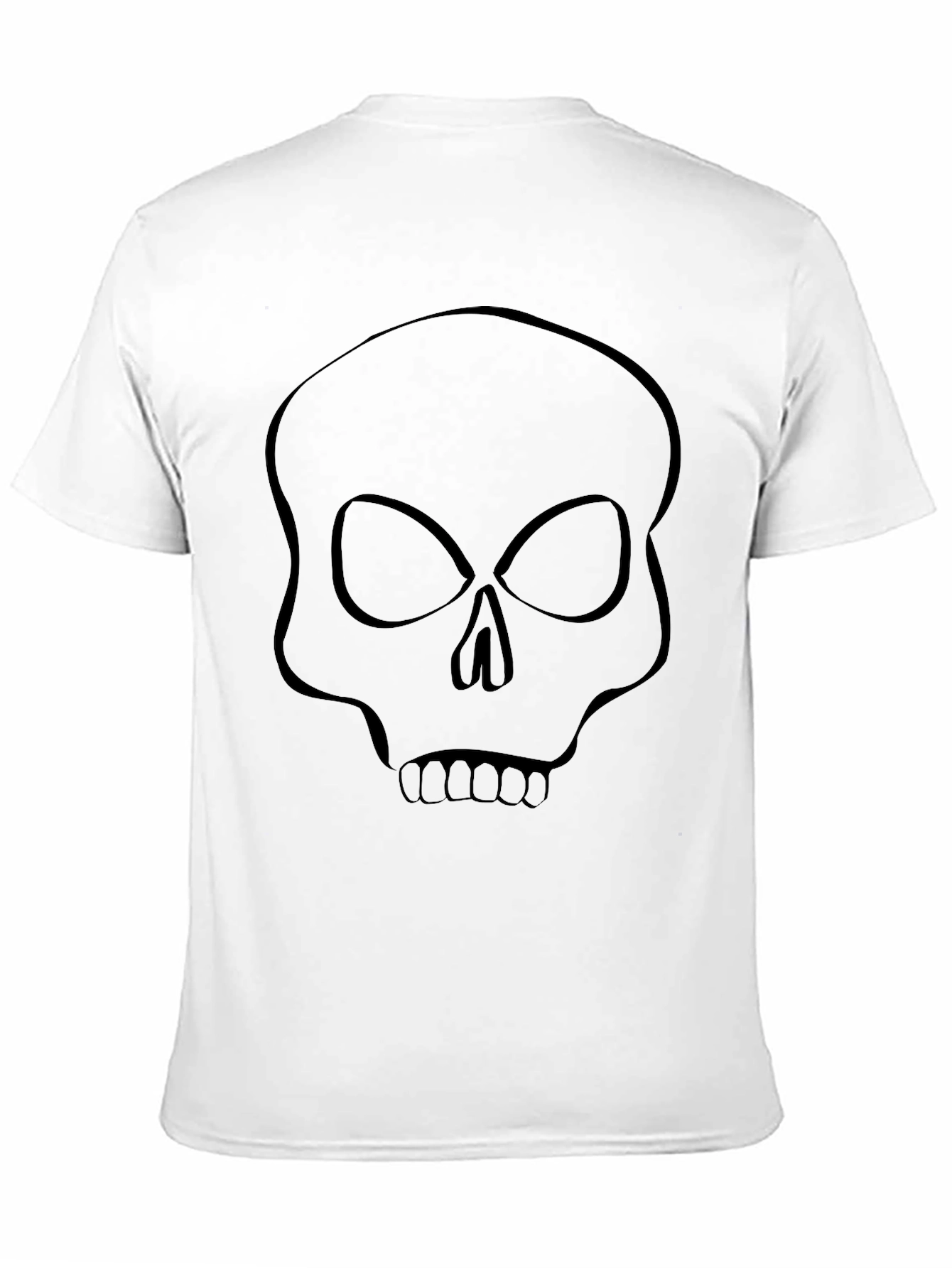 Skull Graphic Black T-Shirt - Mens Fashion