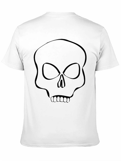Skull Graphic Black T-Shirt - Mens Fashion