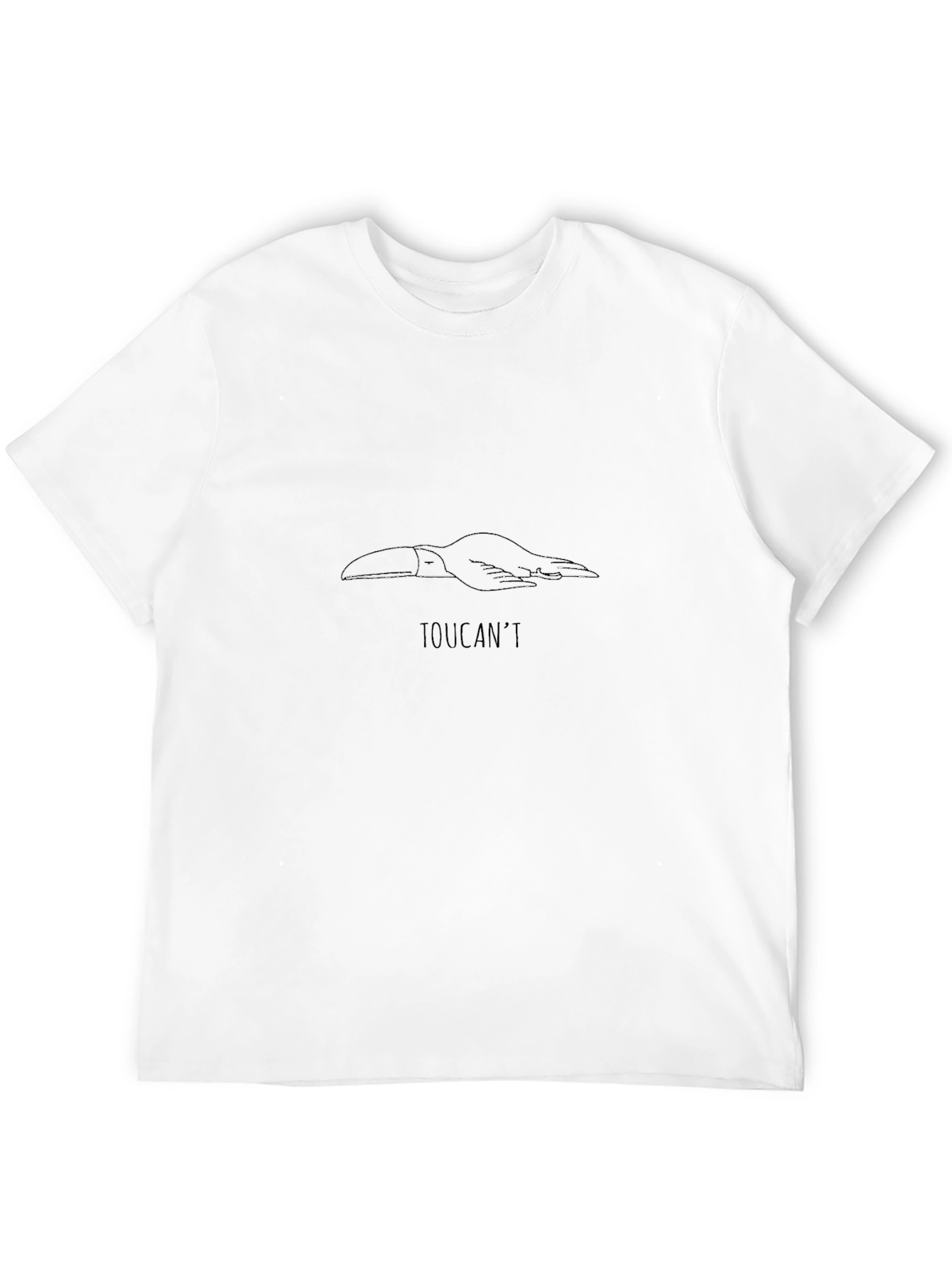 Toucant Black T-Shirt - Unisex Casual Tee