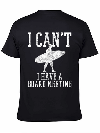 I Cant Board Meeting Graphic Tee