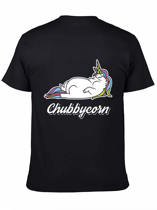 Chubbycorn T-Shirt - Relaxed Unicorn Graphic Tee