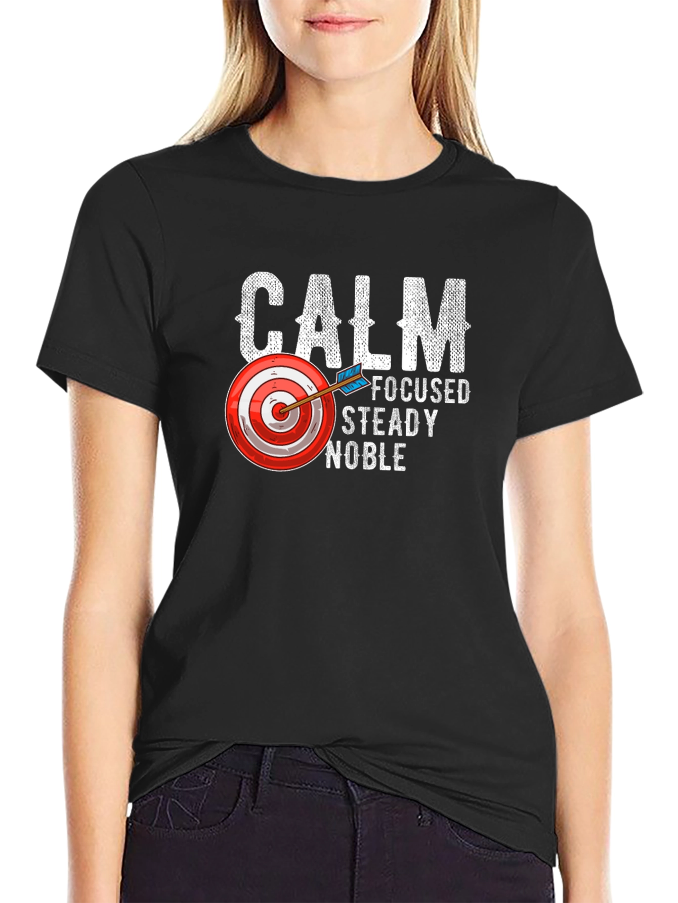 Calm Focused Target T-Shirt