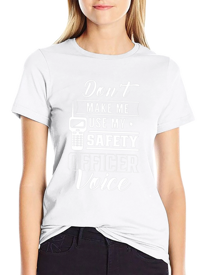 Safety Officer T-Shirt - Funny Novelty Tee