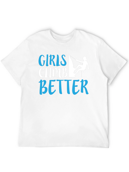 Girls Climb Better Graphic Tee