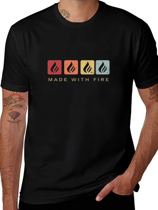 Made With Fire Graphic Tee
