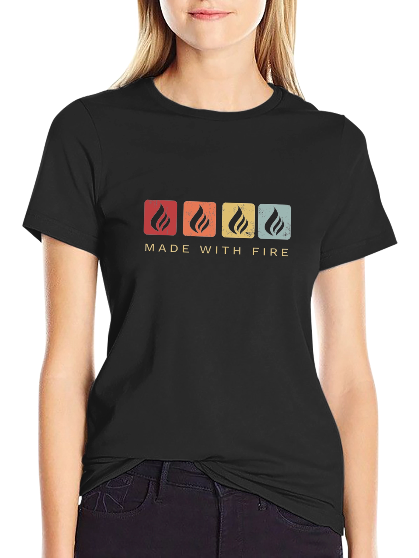 Made With Fire Graphic Tee