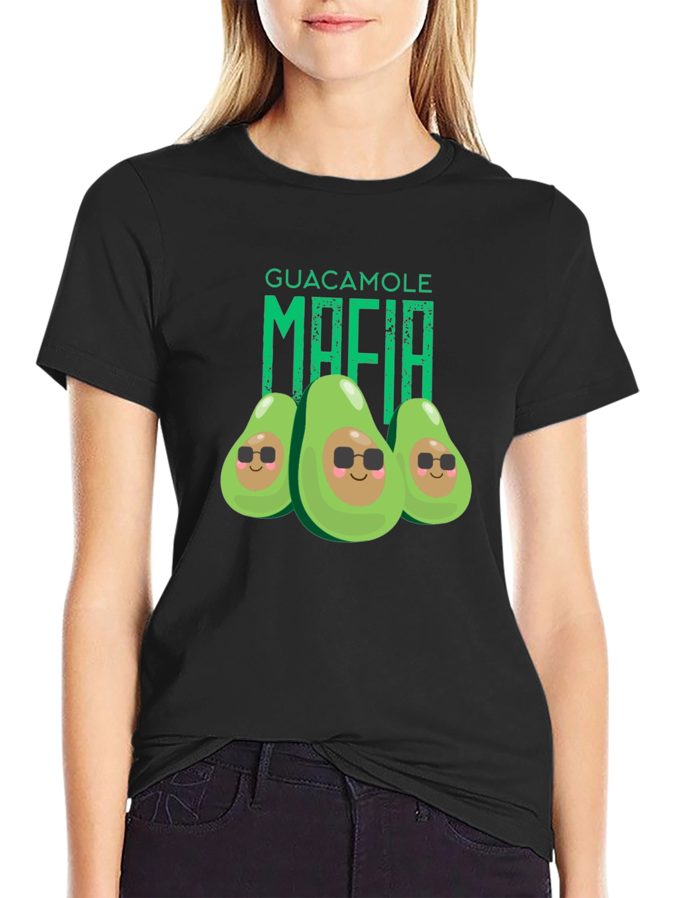 Guacamole Mafia Funny Avocado T-Shirt
