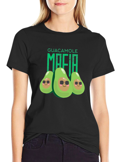 Guacamole Mafia Funny Avocado T-Shirt