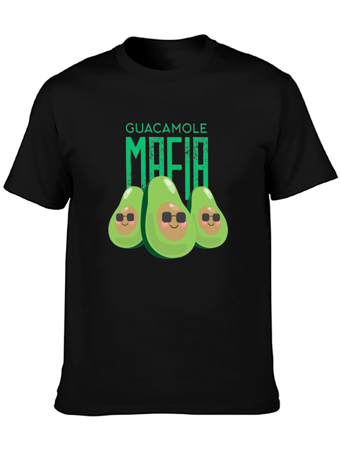 Guacamole Mafia Funny Avocado T-Shirt
