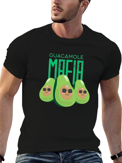 Guacamole Mafia Funny Avocado T-Shirt