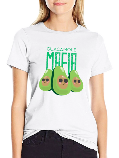 Guacamole Mafia Funny Avocado T-Shirt
