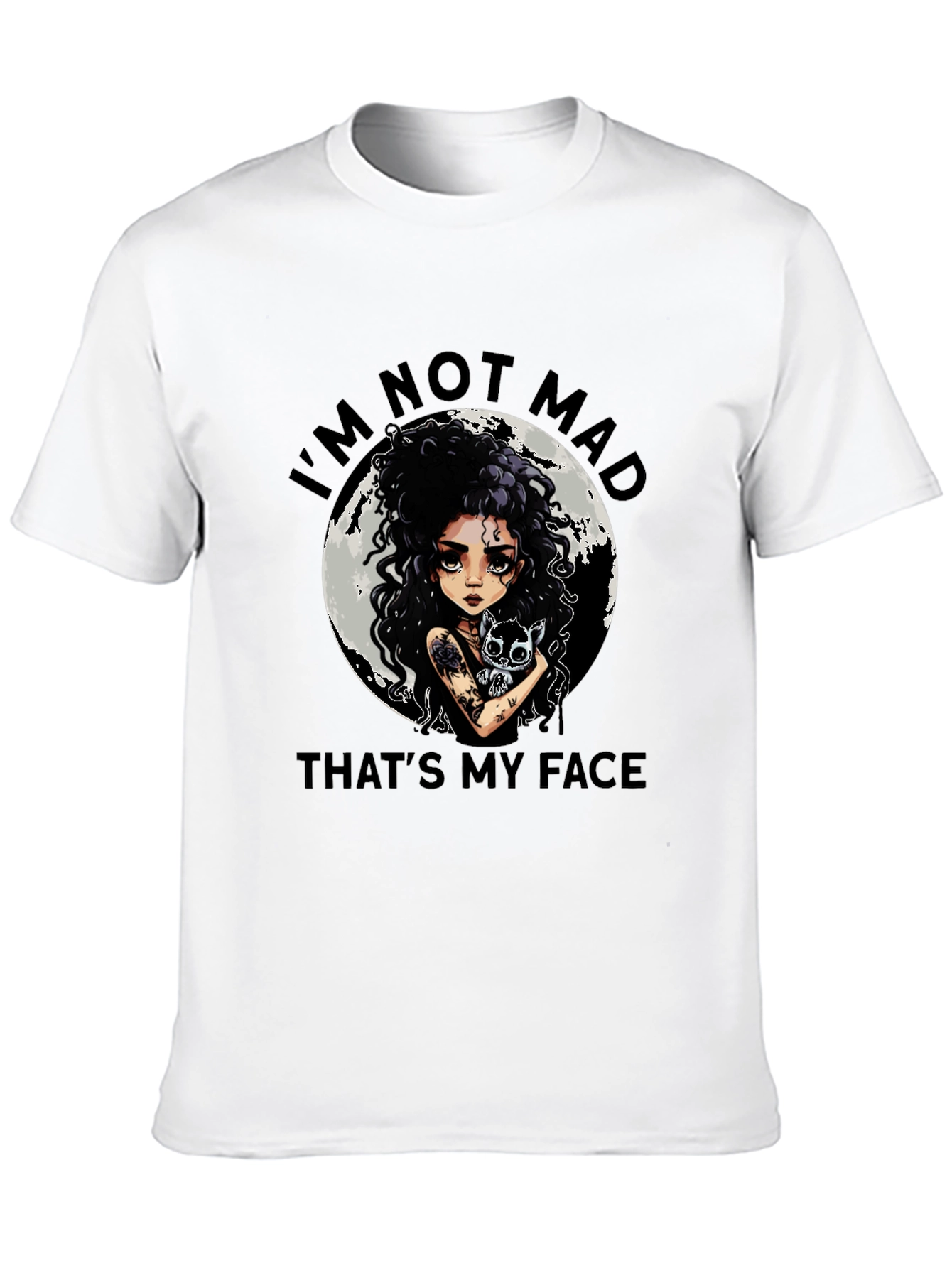 Im Not Mad Thats My Face Graphic Tee
