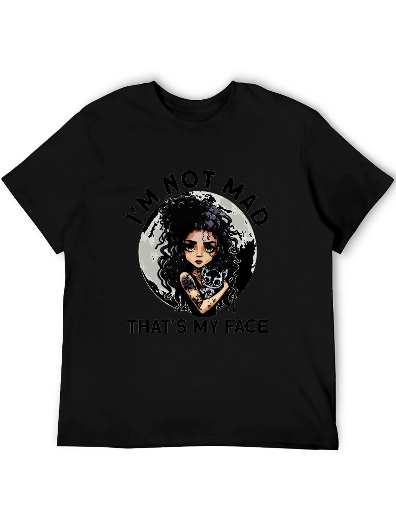 Im Not Mad Thats My Face Graphic Tee