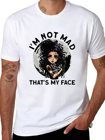Im Not Mad Thats My Face Graphic Tee