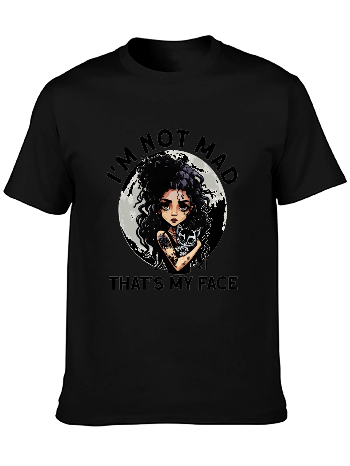 Im Not Mad Thats My Face Graphic Tee