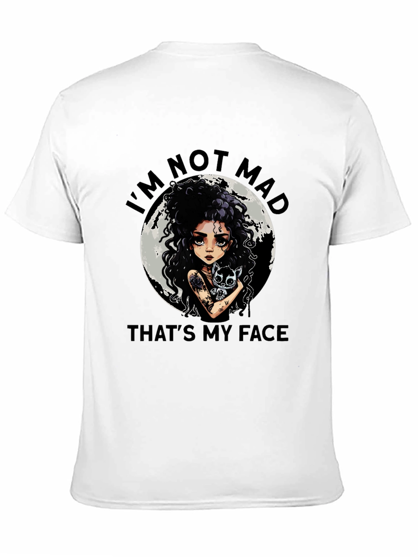 Im Not Mad Thats My Face Graphic Tee