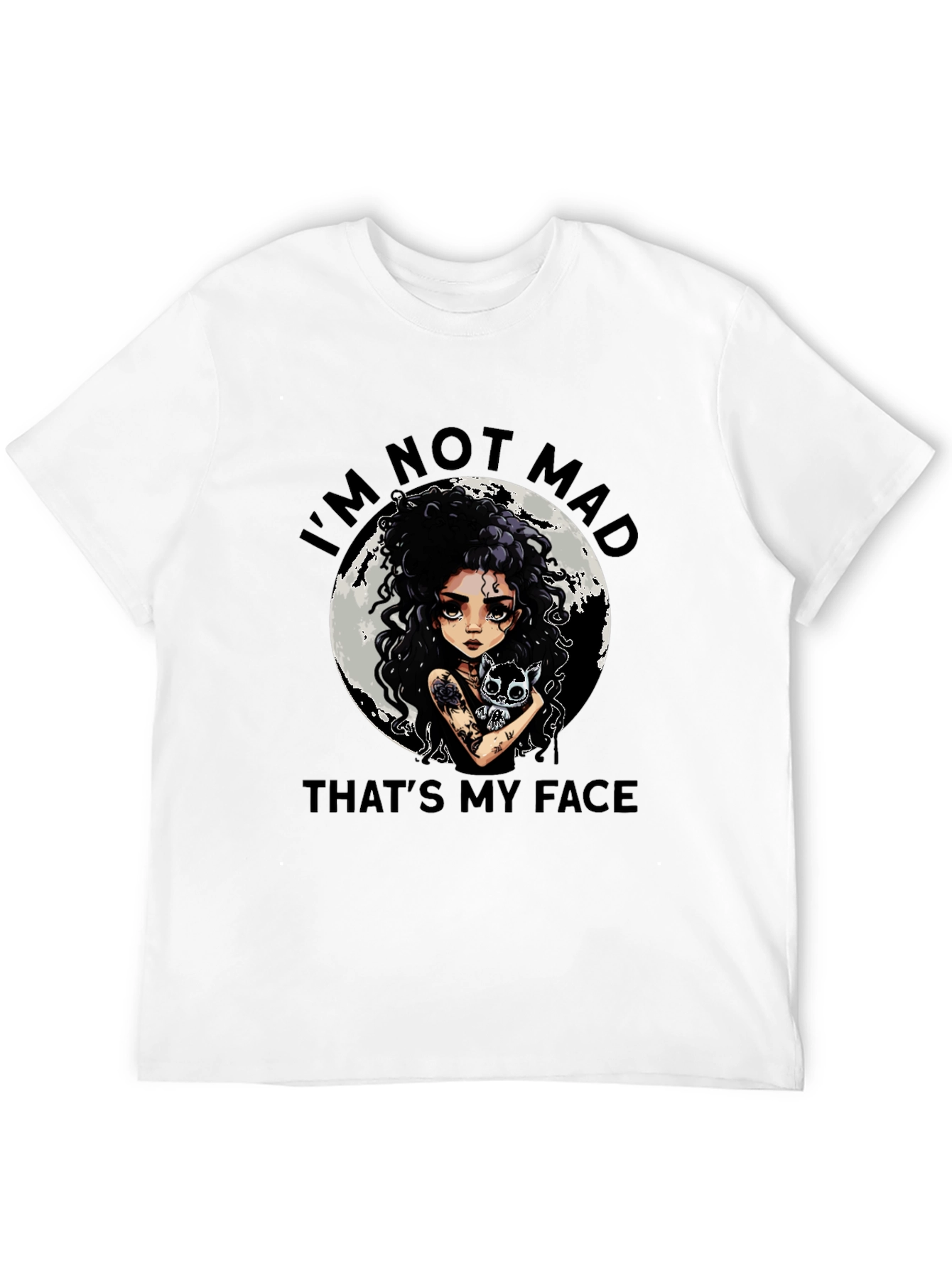 Im Not Mad Thats My Face Graphic Tee