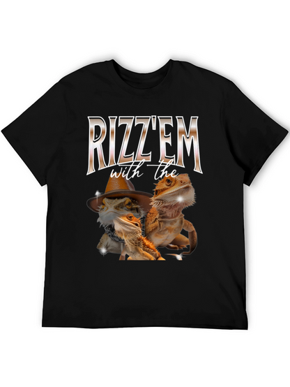 Rizzem With the Lizards Graphic T-Shirt