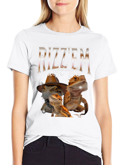 Rizzem With the Lizards Graphic T-Shirt