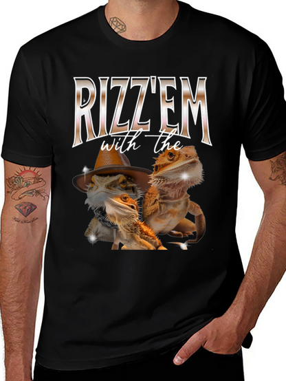 Rizzem With the Lizards Graphic T-Shirt