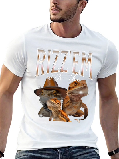 Rizzem With the Lizards Graphic T-Shirt