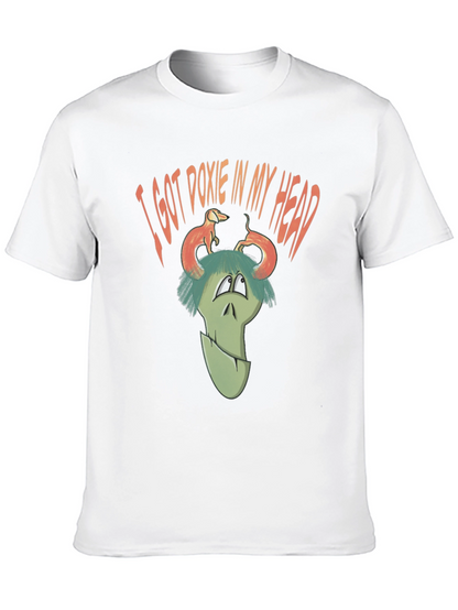 Doxie Head Graphic Tee - Unique Novelty T-Shirt