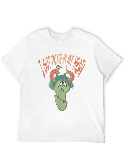 Doxie Head Graphic Tee - Unique Novelty T-Shirt