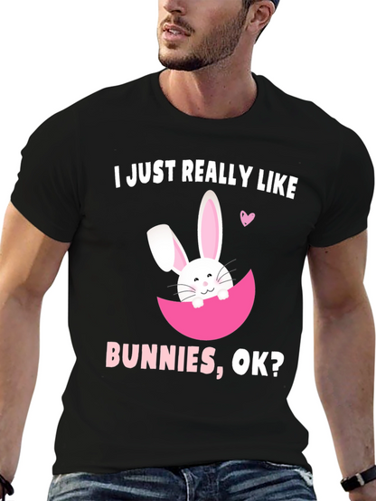 I Just Really Like Bunnies T-Shirt